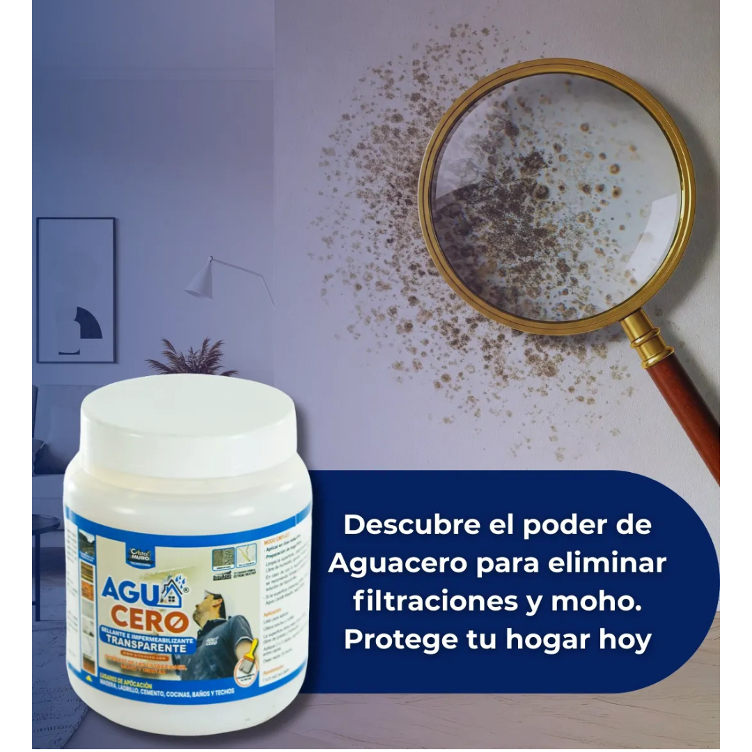 AGUACERO® Impermeabilizante Transparente – PROMO 2x1 + 🚚 Envío Gratis