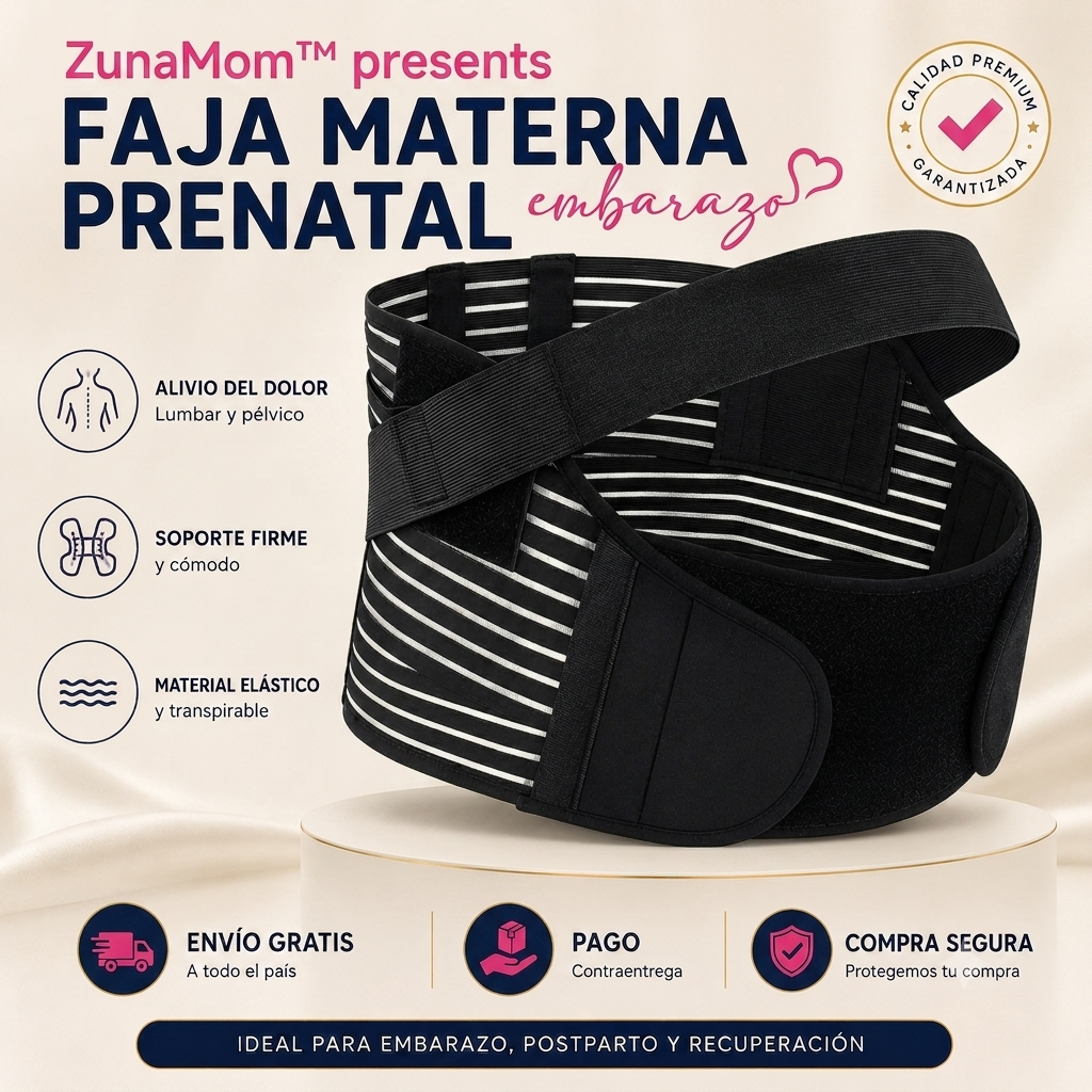FAJA MATERNA PRENATAL - ZunaMom™