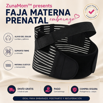 FAJA MATERNA PRENATAL - ZunaMom™